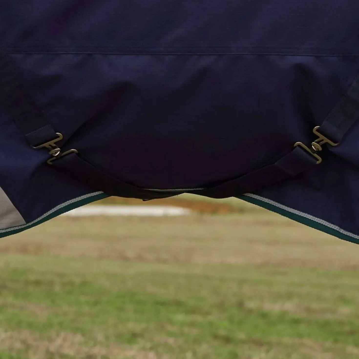WeatherBeeta ComFiTec Plus Dynamic Turnout High Neck 100g Navy/Forest Green