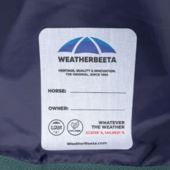 WeatherBeeta ComFiTec Plus Dynamic Turnout High Neck 100g Navy/Forest Green
