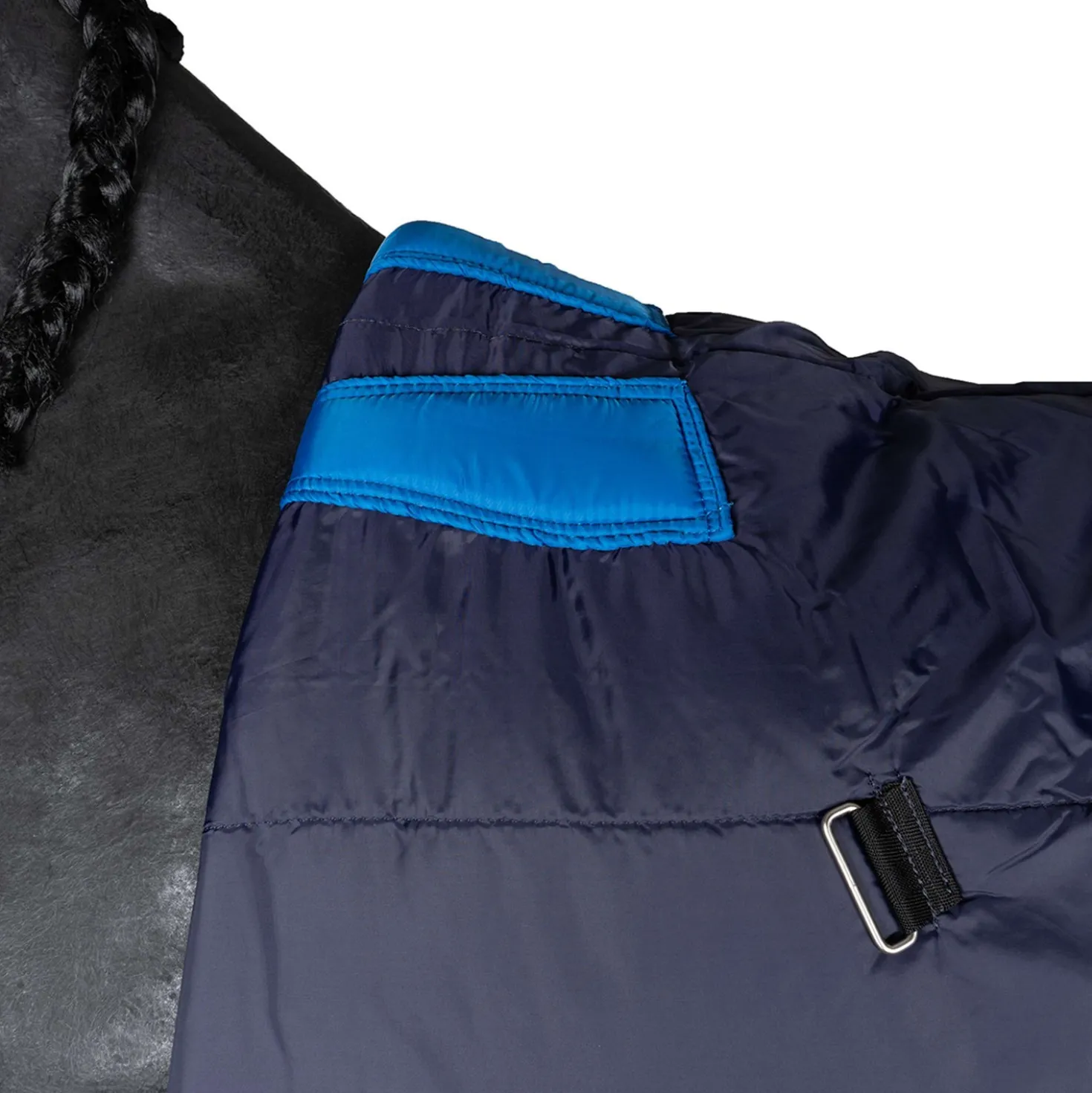 WeatherBeeta ComFiTec Plus Dynamic Turnout High Neck 100g Navy/Forest Green