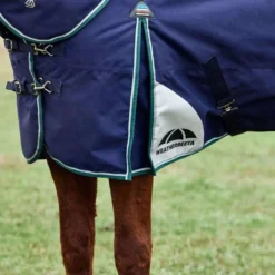 WeatherBeeta ComFiTec Plus Dynamic Turnout Detach-A-Neck 100g Navy/Forest Green
