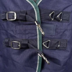WeatherBeeta ComFiTec Plus Dynamic Turnout Detach-A-Neck 100g Navy/Forest Green