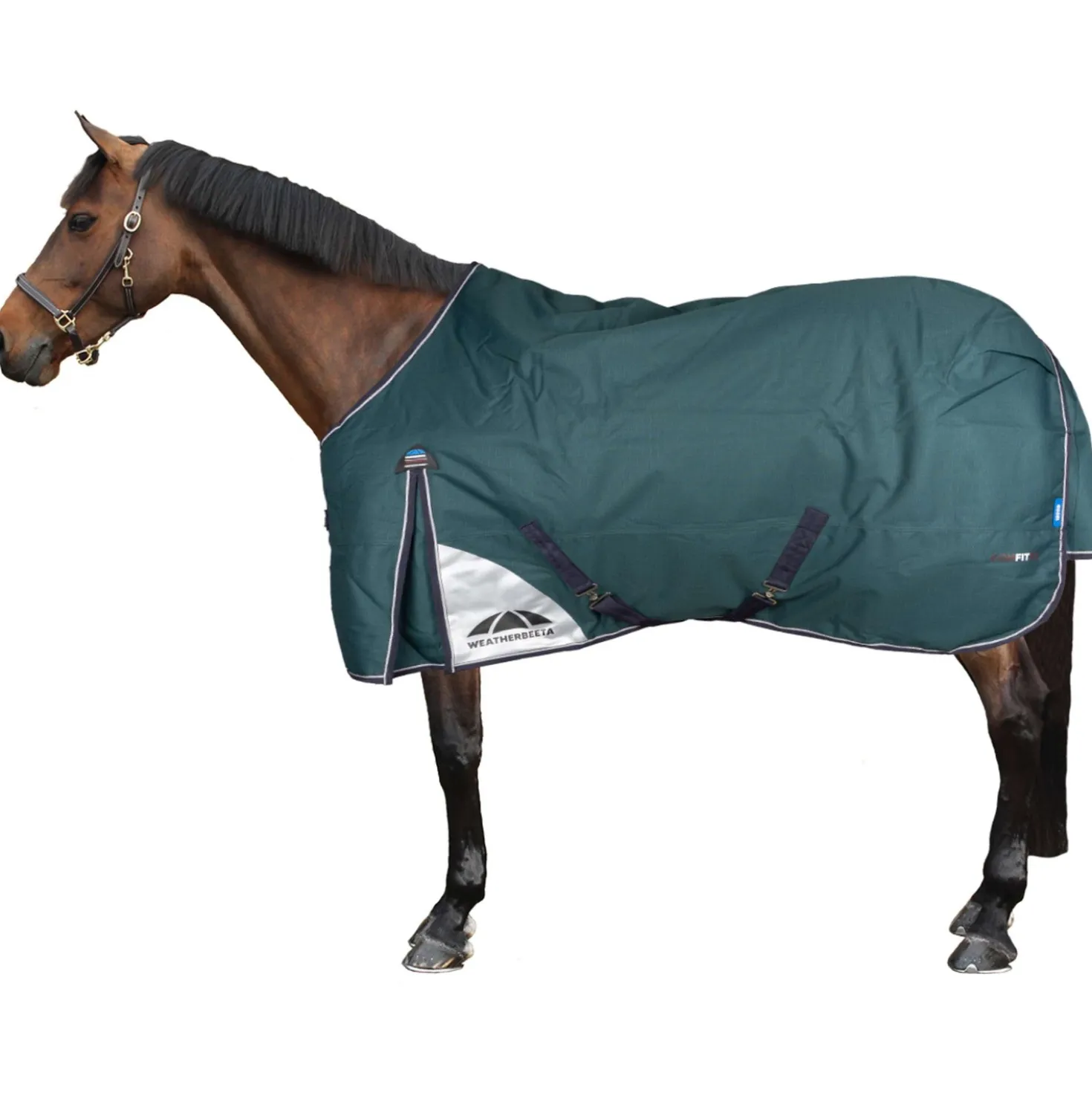 WeatherBeeta ComFiTec Plus Dynamic Turnout Detach-A-Neck 0g Forest Green/Navy
