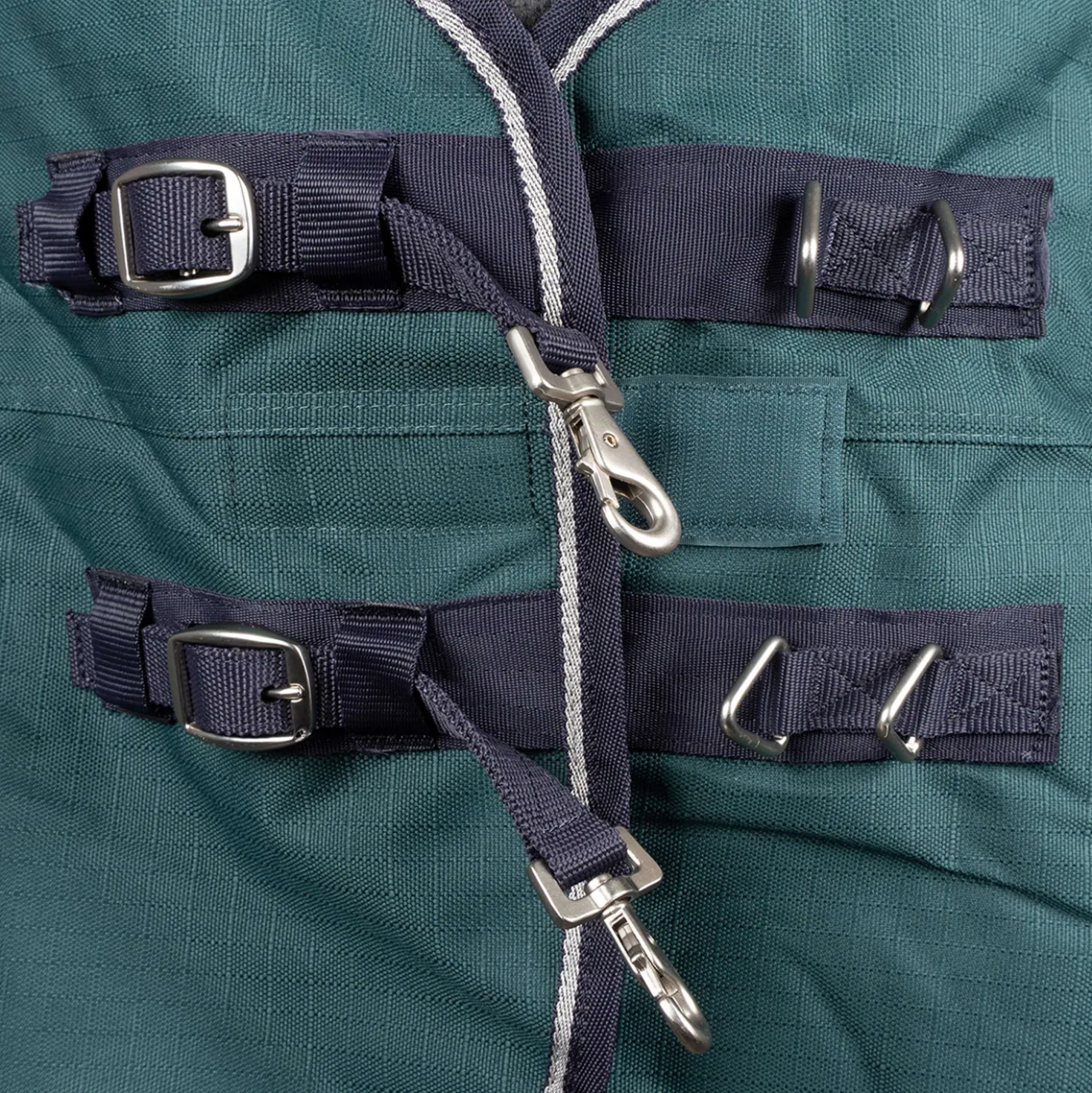 WeatherBeeta ComFiTec Plus Dynamic Turnout Detach-A-Neck 0g Forest Green/Navy