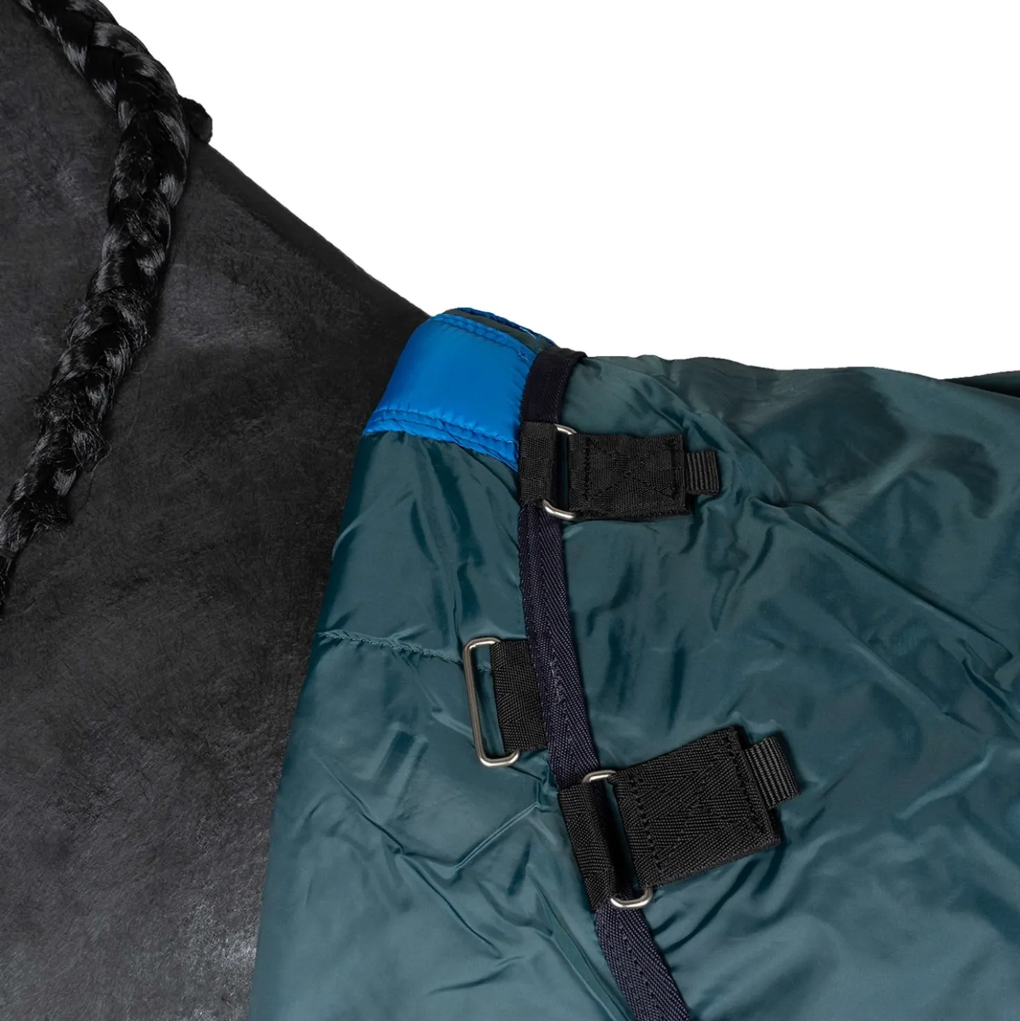 WeatherBeeta ComFiTec Plus Dynamic Turnout Detach-A-Neck 100g Forest Green/Navy