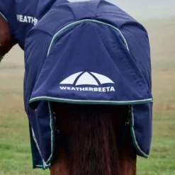 WeatherBeeta ComFiTec Plus Dynamic Turnout Detach-A-Neck 360g Navy/Forest Green