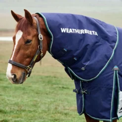 WeatherBeeta ComFiTec Plus Dynamic Turnout Detach-A-Neck 360g Navy/Forest Green
