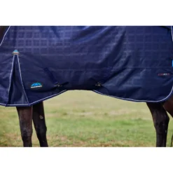 WeatherBeeta ComFiTec Prelim Turnout 220g Navy Embossed Plaid
