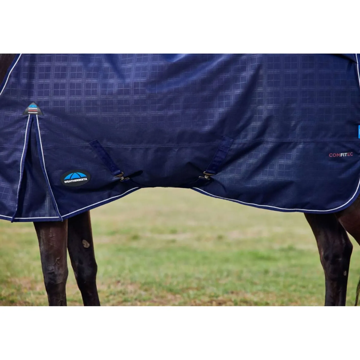 WeatherBeeta ComFiTec Prelim Turnout 220g Navy Embossed Plaid