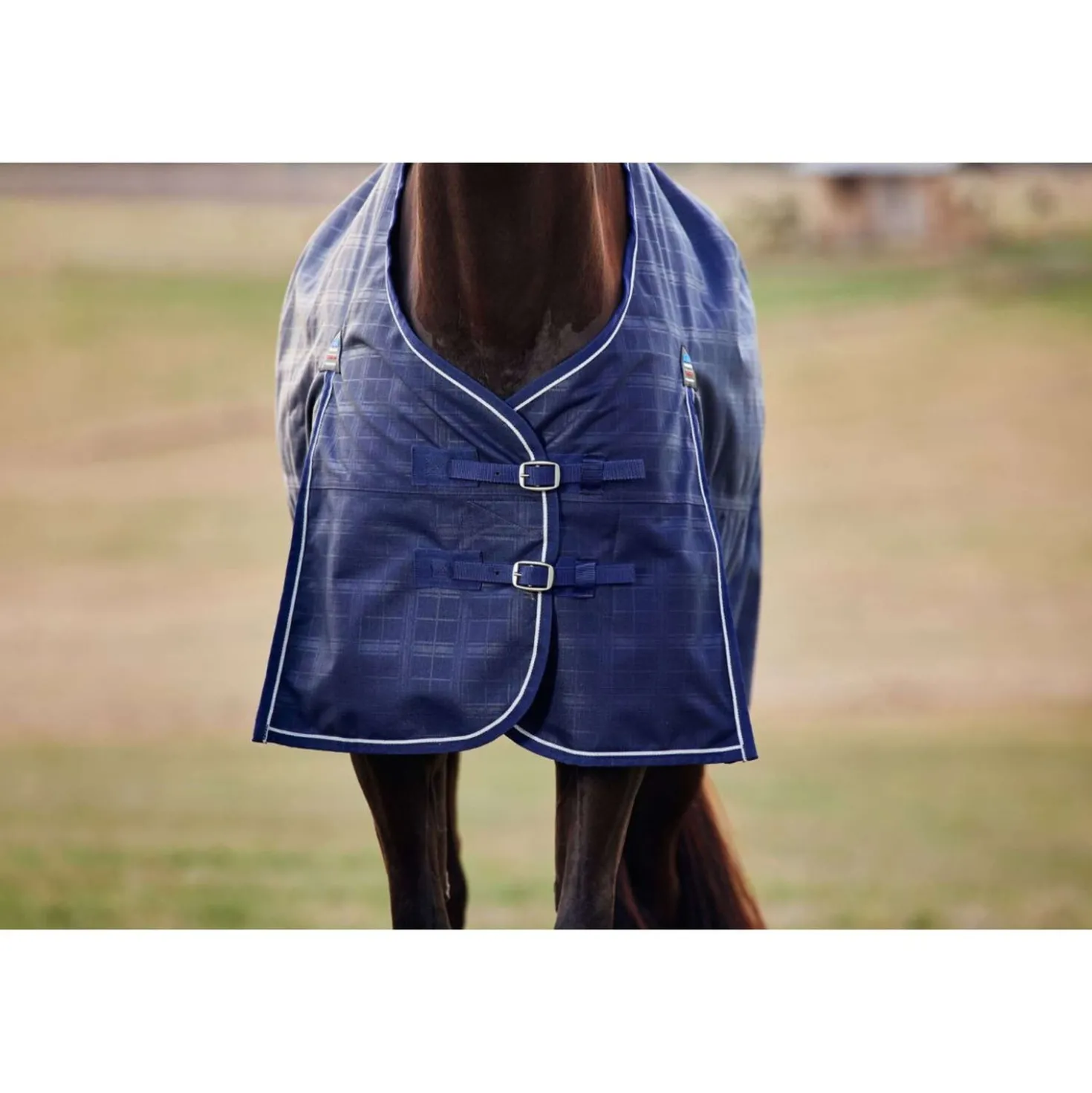 WeatherBeeta ComFiTec Prelim Turnout 220g Navy Embossed Plaid