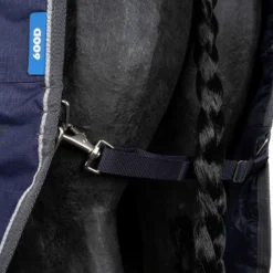 WeatherBeeta ComFiTec Tyro Turnout Standard Neck 50g Navy/Charcoal