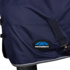 WeatherBeeta ComFiTec Tyro Turnout Standard Neck 50g Navy/Charcoal
