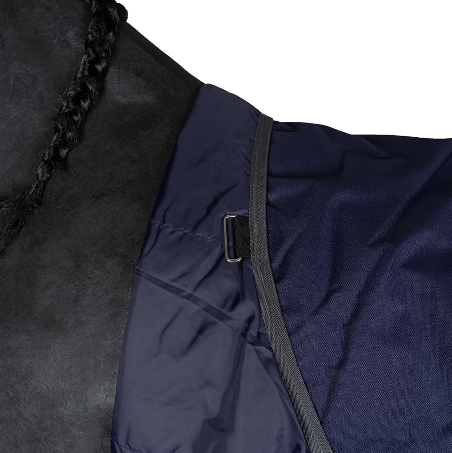 WeatherBeeta ComFiTec Tyro Turnout Standard Neck 50g Navy/Charcoal