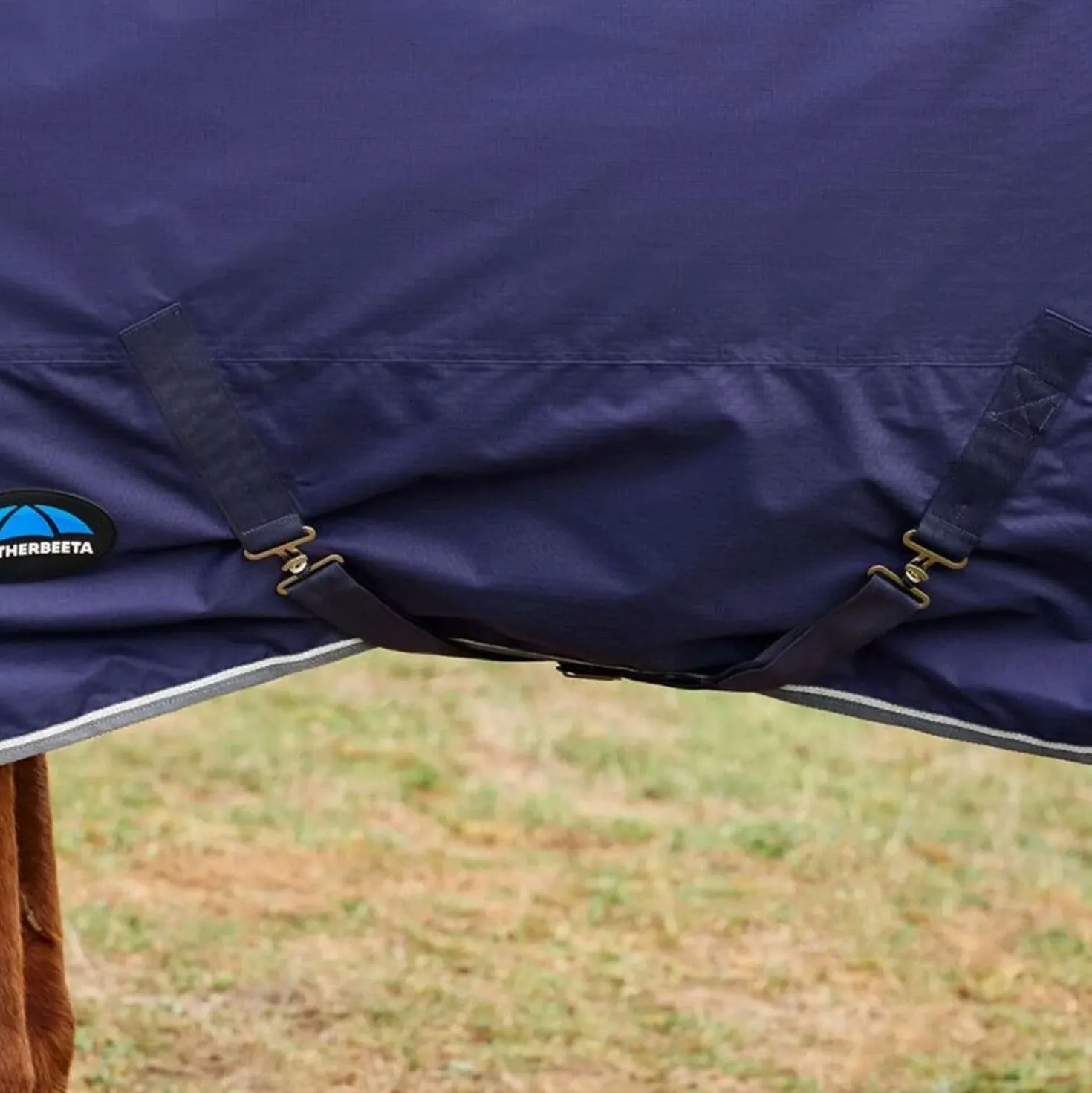 WeatherBeeta ComFiTec Tyro Turnout Combo Neck 50g Navy/Charcoal
