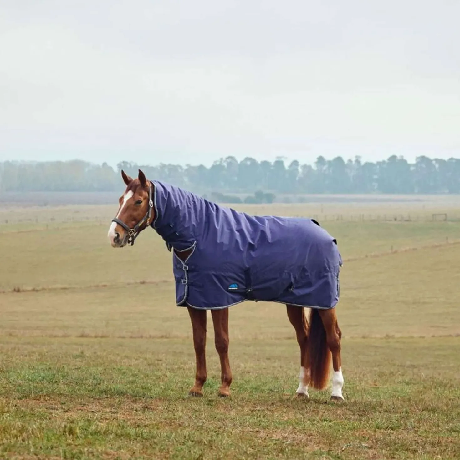 WeatherBeeta ComFiTec Tyro Turnout Combo Neck 50g Navy/Charcoal