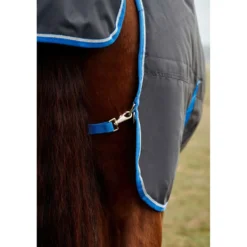 WeatherBeeta ComFiTec Tyro Turnout Combo Neck 220g Zwart/Kobalt