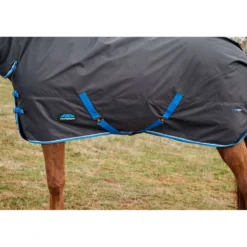 WeatherBeeta ComFiTec Tyro Turnout Combo Neck 220g Zwart/Kobalt