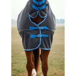 WeatherBeeta ComFiTec Tyro Turnout Combo Neck 220g Zwart/Kobalt