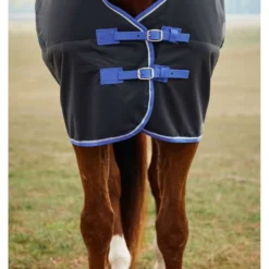 WeatherBeeta ComFiTec Tyro Turnout Standard Neck 220g Zwart/Kobalt