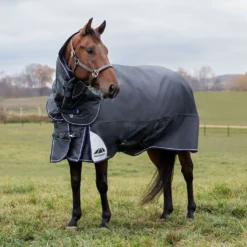 WeatherBeeta ComFiTec Ultra Turnout Detach-A-Neck 360g Charcoal