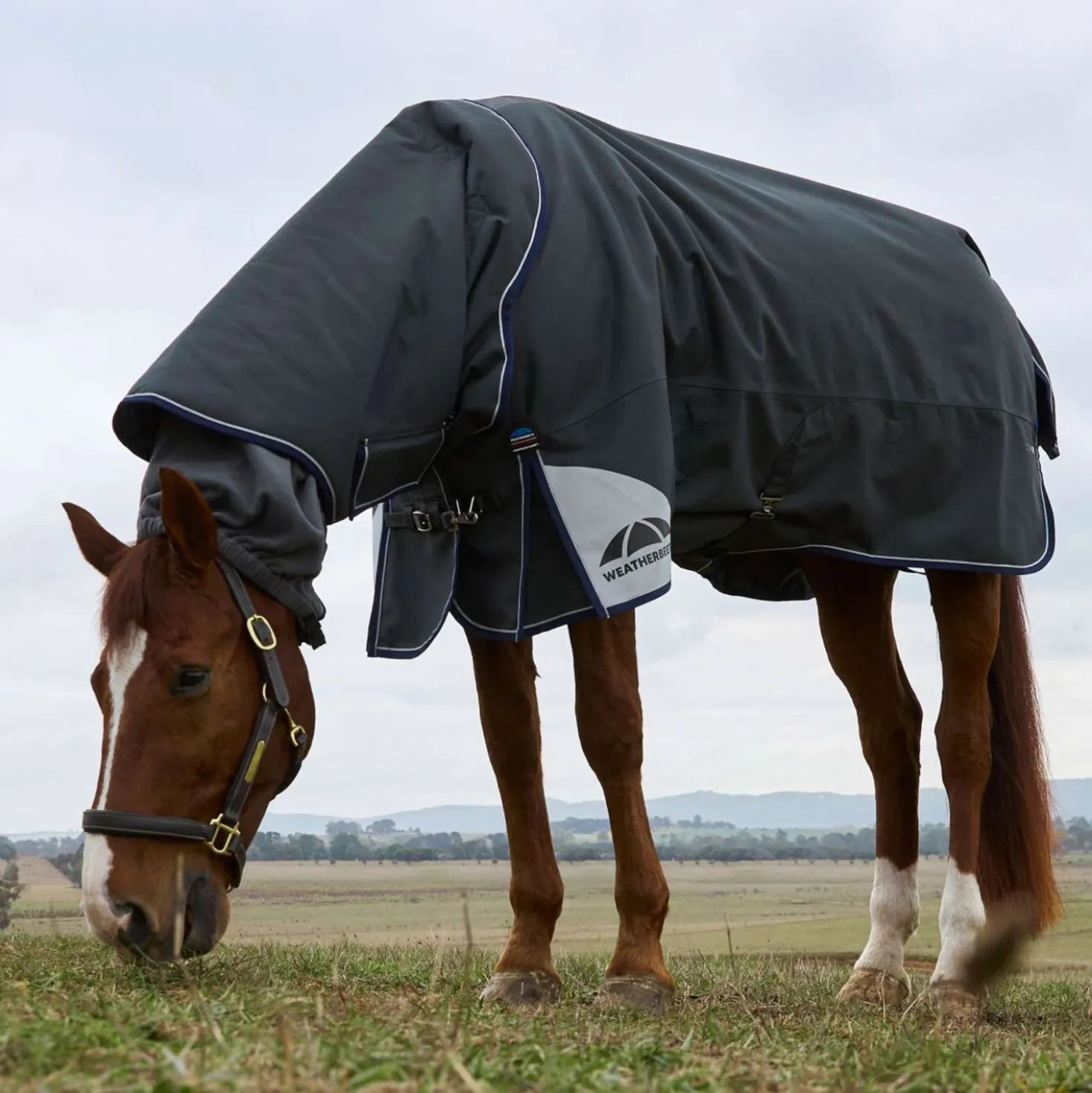 WeatherBeeta ComFiTec Ultra Turnout Detach-A-Neck 360g Charcoal