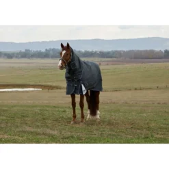 WeatherBeeta ComFiTec Ultra Turnout Detach-A-Neck 220g Charcoal