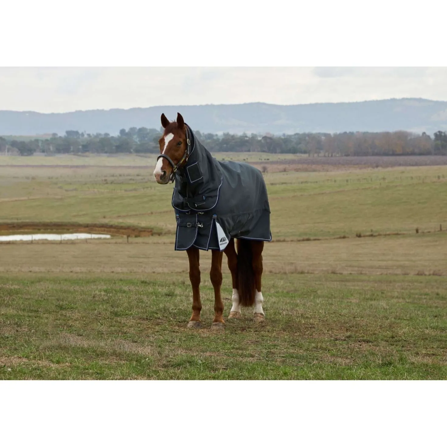 WeatherBeeta ComFiTec Ultra Turnout Detach-A-Neck 220g Charcoal