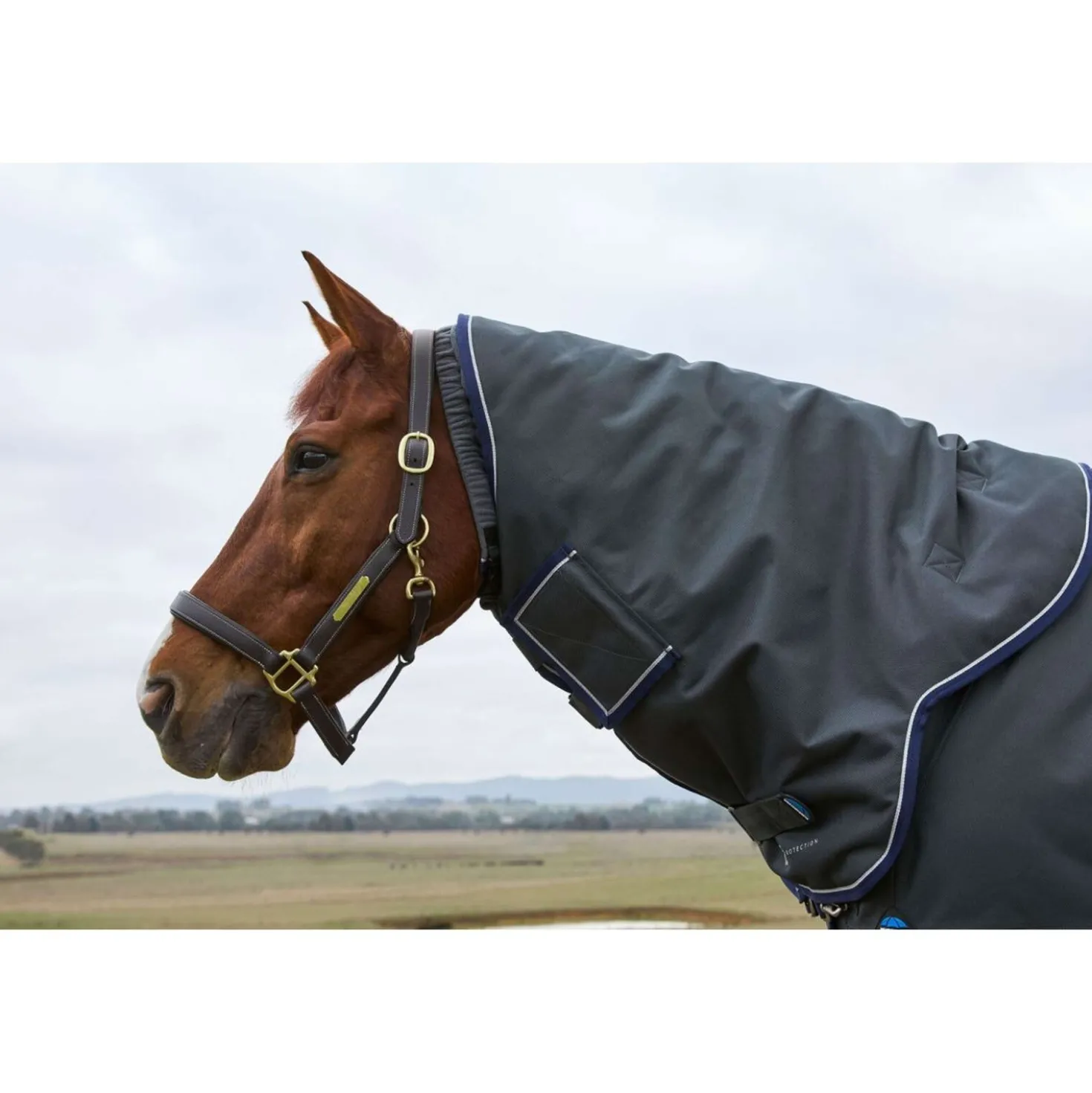 WeatherBeeta ComFiTec Ultra Turnout Detach-A-Neck 220g Charcoal