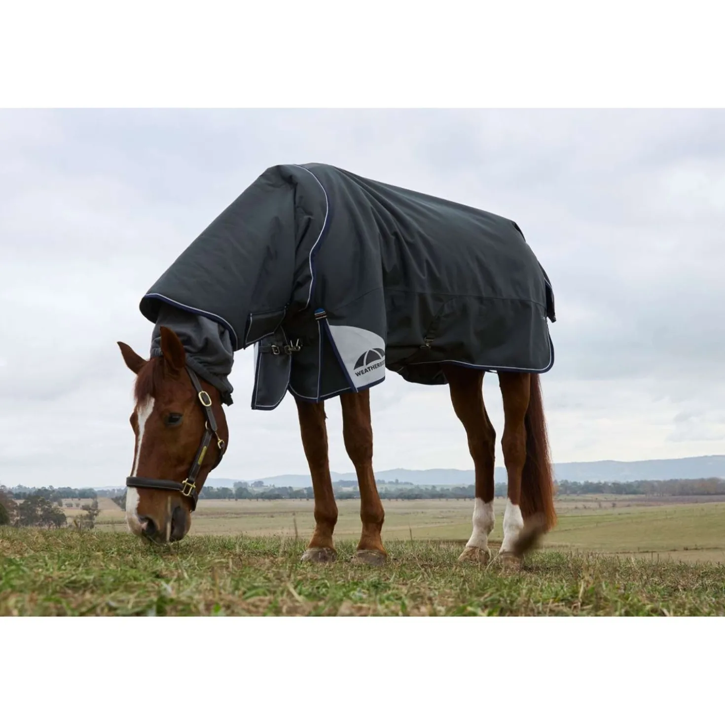 WeatherBeeta ComFiTec Ultra Turnout Detach-A-Neck 220g Charcoal
