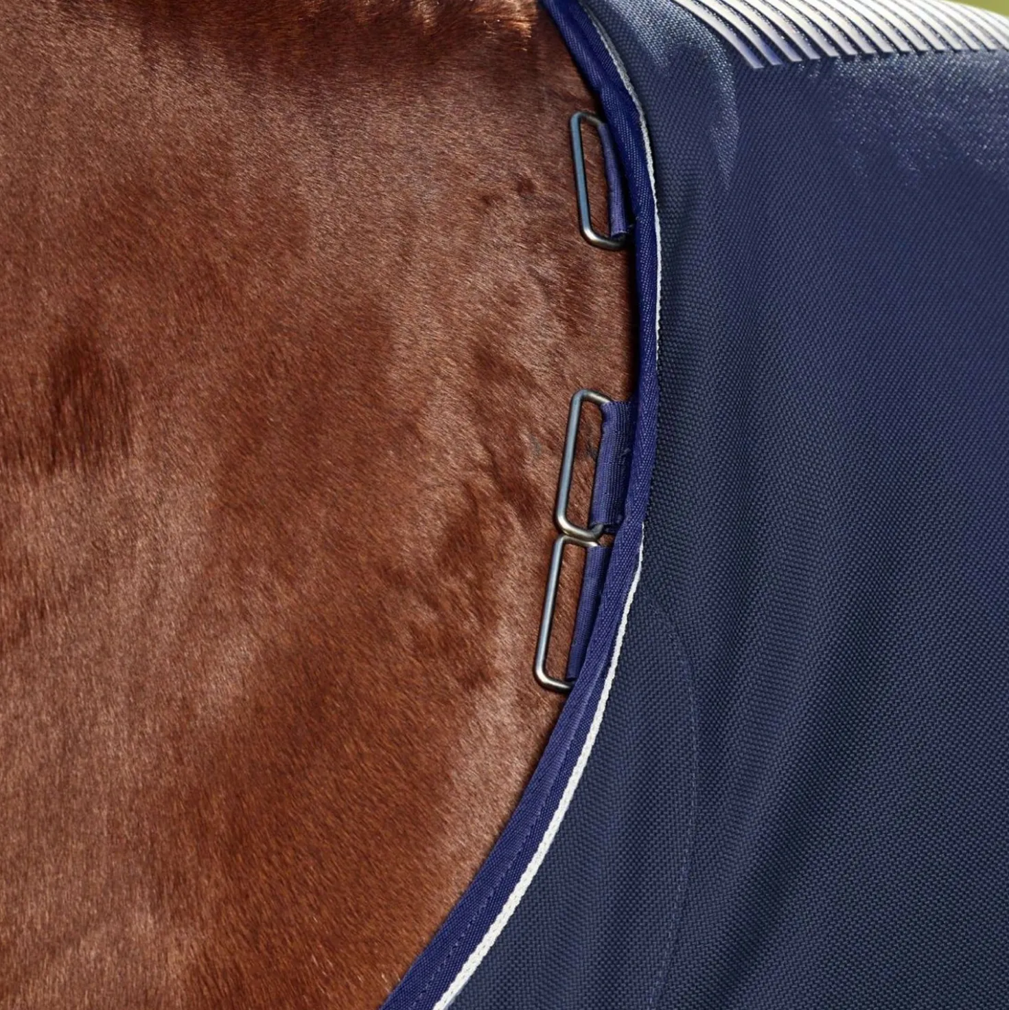WeatherBeeta ComFiTec Ultra Turnout Standard Neck 220g Navy