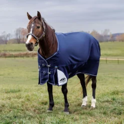 WeatherBeeta ComFiTec Ultra Turnout Standard Neck 220g Navy