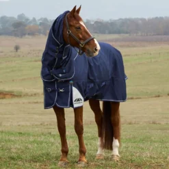 WeatherBeeta ComFiTec Ultra Turnout Detach-A-Neck 360g Navy