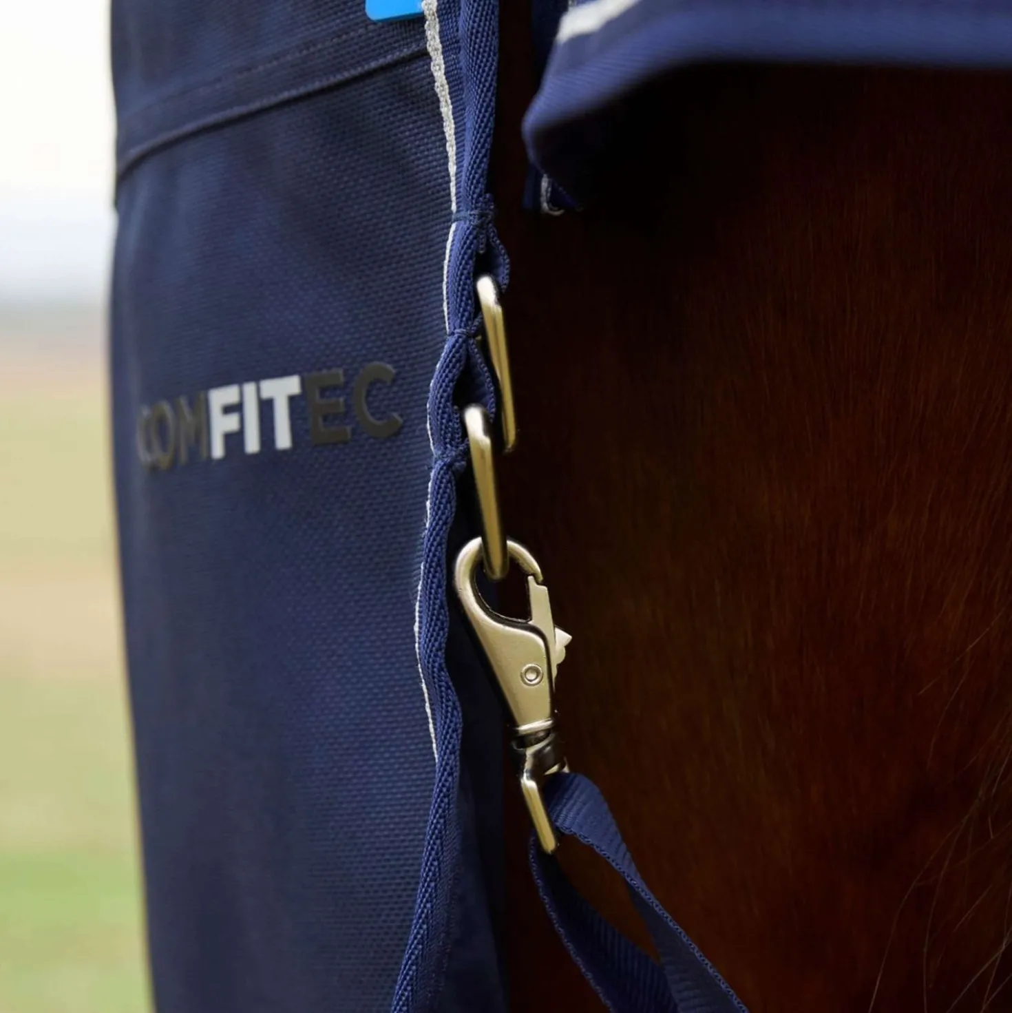 WeatherBeeta ComFiTec Ultra Turnout Detach-A-Neck 360g Navy