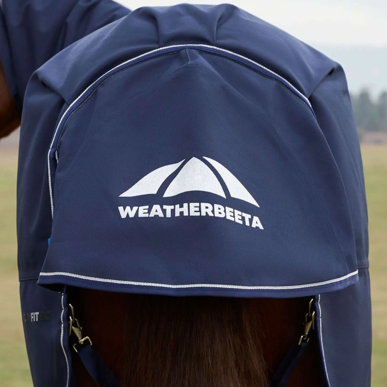 WeatherBeeta ComFiTec Ultra Turnout Detach-A-Neck 360g Navy