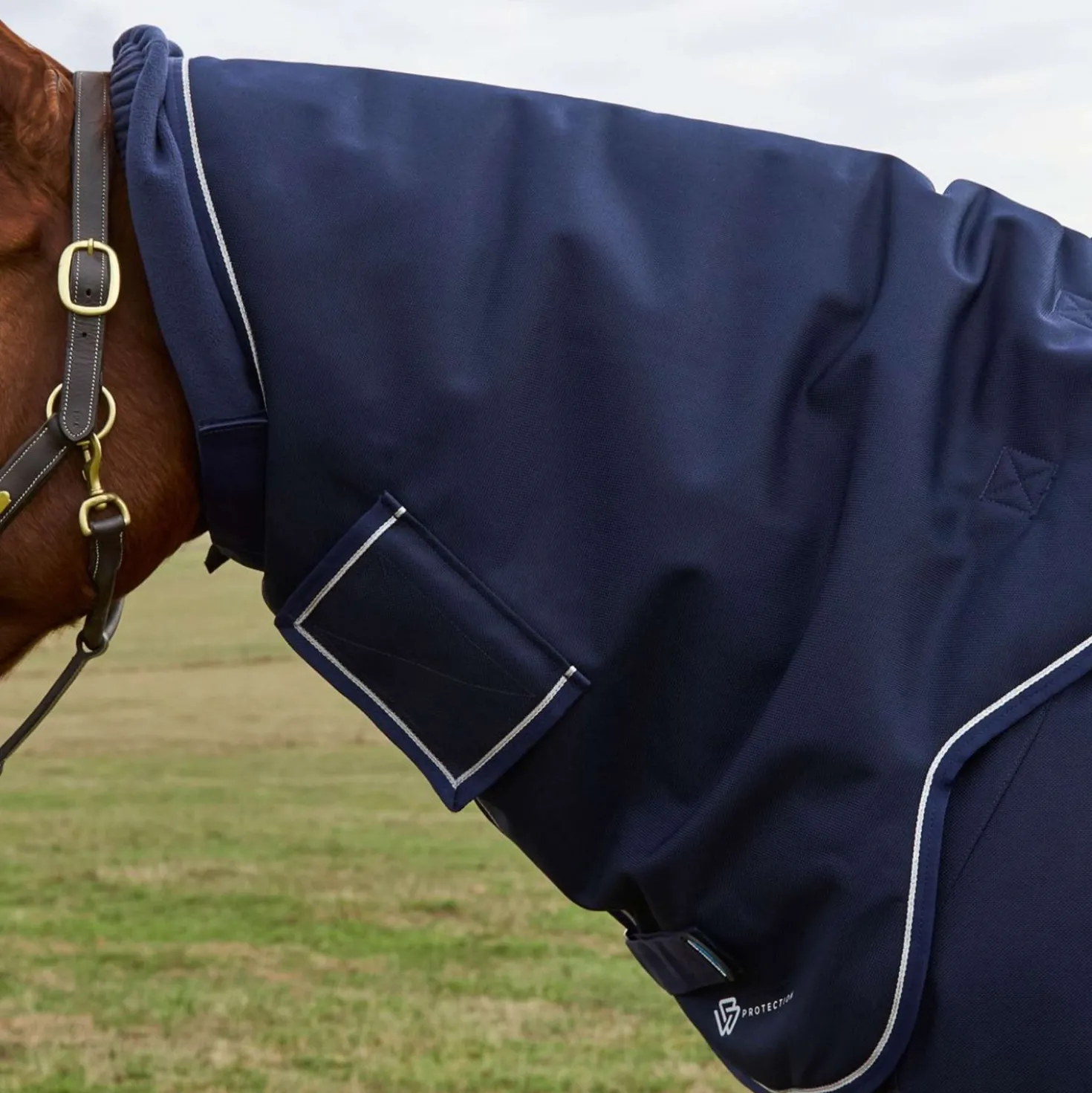 WeatherBeeta ComFiTec Ultra Turnout Detach-A-Neck 360g Navy