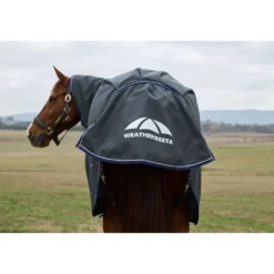 WeatherBeeta ComFiTec Ultra Turnout Detach-A-Neck 100g Charcoal