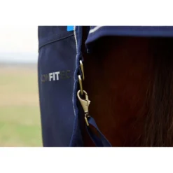 WeatherBeeta ComFiTec Ultra Turnout Detach-A-Neck 220g Navy