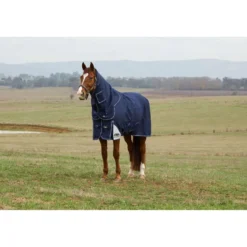 WeatherBeeta ComFiTec Ultra Turnout Detach-A-Neck 220g Navy