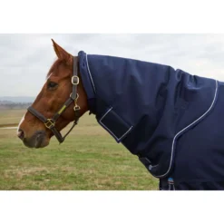 WeatherBeeta ComFiTec Ultra Turnout Detach-A-Neck 100g Navy