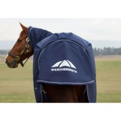 WeatherBeeta ComFiTec Ultra Turnout Detach-A-Neck 100g Navy