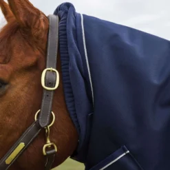 WeatherBeeta ComFiTec Ultra Turnout Neck Cover 220g Navy
