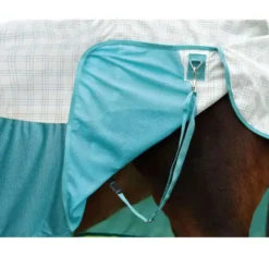 WeatherBeeta Cooler Cotton Airstream II Detach-A-Neck White/Mint