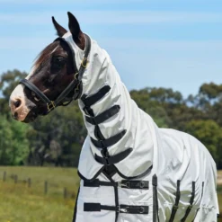 WeatherBeeta Eczeemdeken ComFiTec Sweet Itch Combo Wit/Charcoal