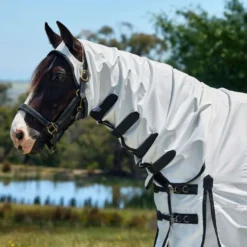 WeatherBeeta Eczeemdeken ComFiTec Sweet Itch Combo Wit/Charcoal
