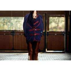 WeatherBeeta Fleecedeken Anti-Static Cooler Combo Neck Navy/Burgundy