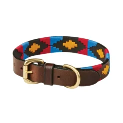 WeatherBeeta Halsband Polo Leer Cowdray/Brown/Pink/Blue/Yellow