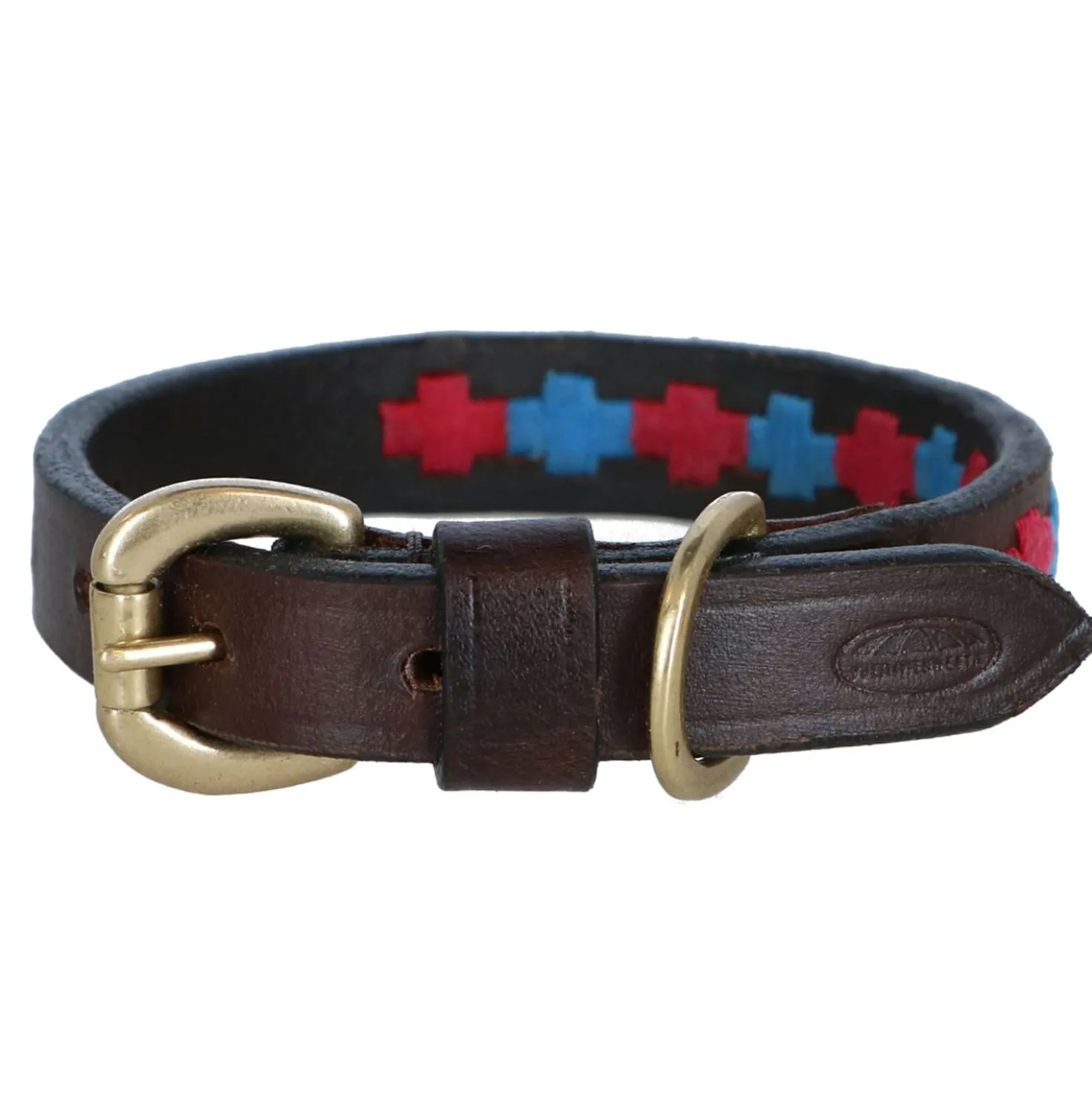 WeatherBeeta Halsband Polo Leer Beaufort/Brown/Pink/Blue
