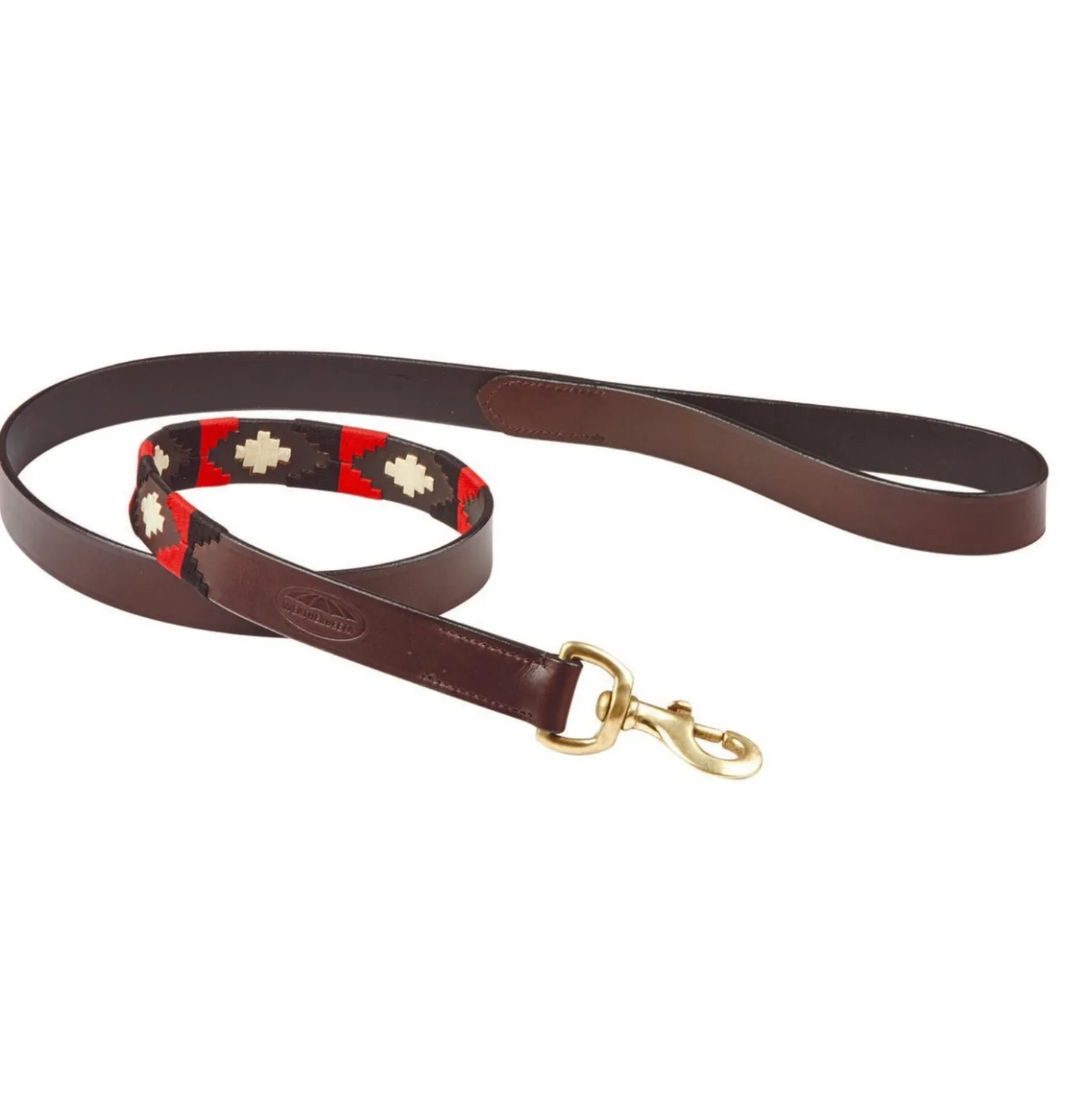 WeatherBeeta Hondenriem Polo Leer Cowdray/Brown/Black/Red/White
