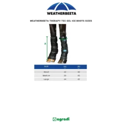 WeatherBeeta Ice Boots Therapy-Tec II Gel Zwart