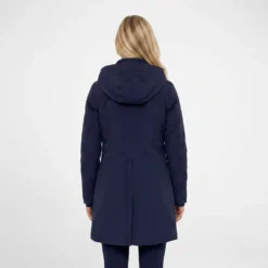 WeatherBeeta Lange Jas Protect Waterproof Insulated Longline Navy