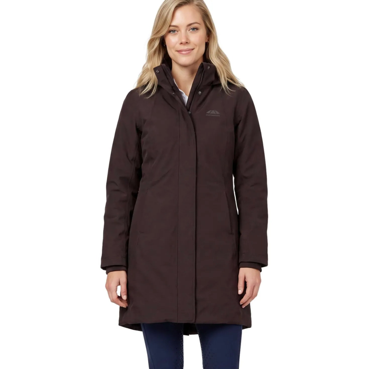WeatherBeeta Lange Jas Protect Waterproof Insulated Longline Espresso